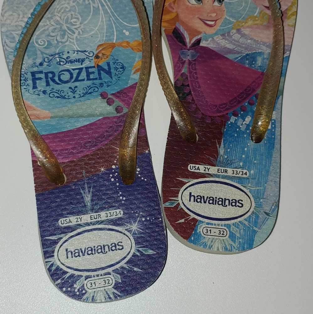 Frozen sandals havaianas